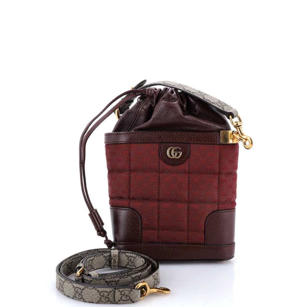 Gucci Drawstring Bucket Crossbody Bag #218448G14B - Picture 2 of 7